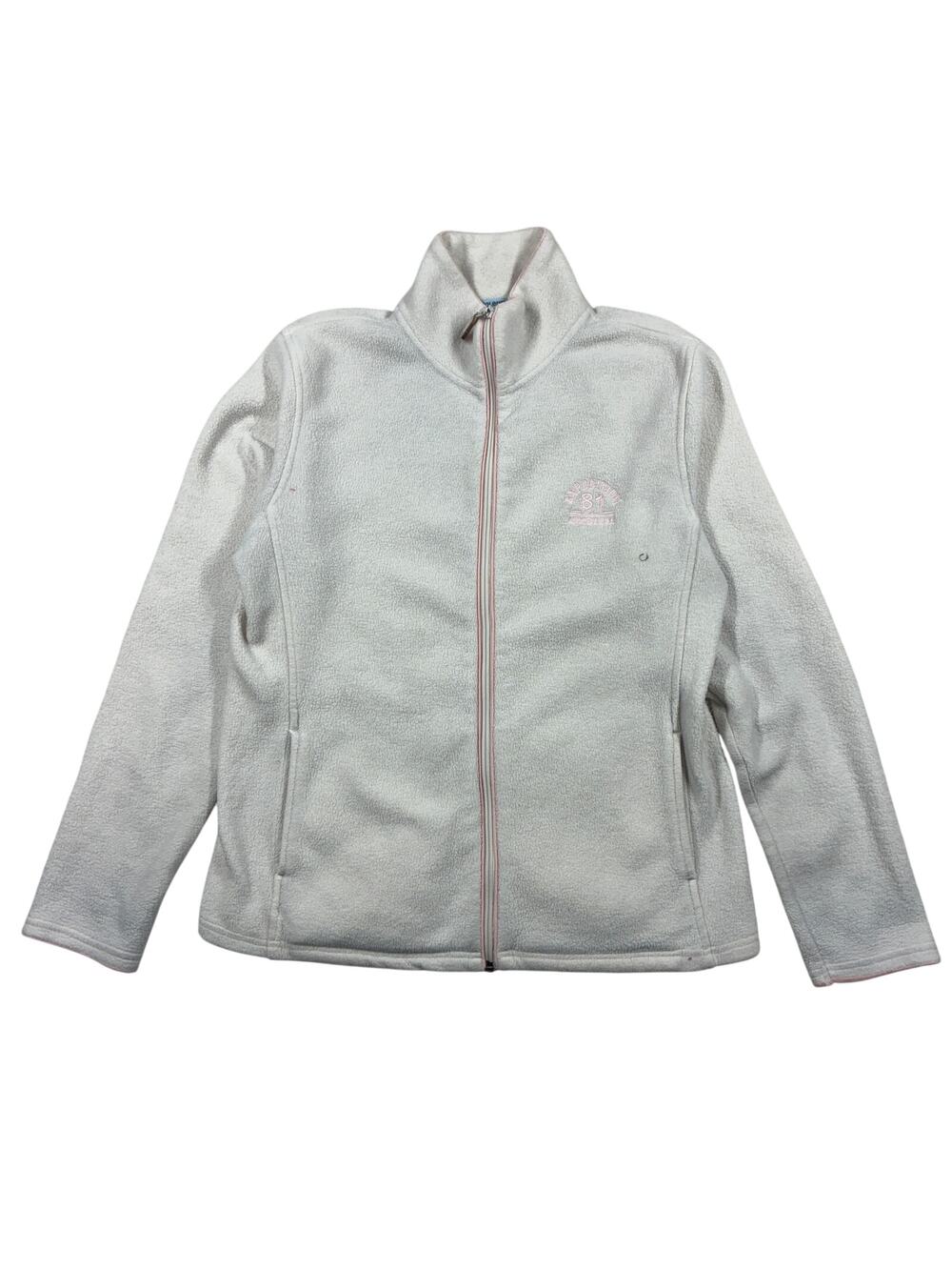 Baleno Jacket XL Womens Gray Fleece Full Zip Mock Neck Outdoor Hiking Gorpcore